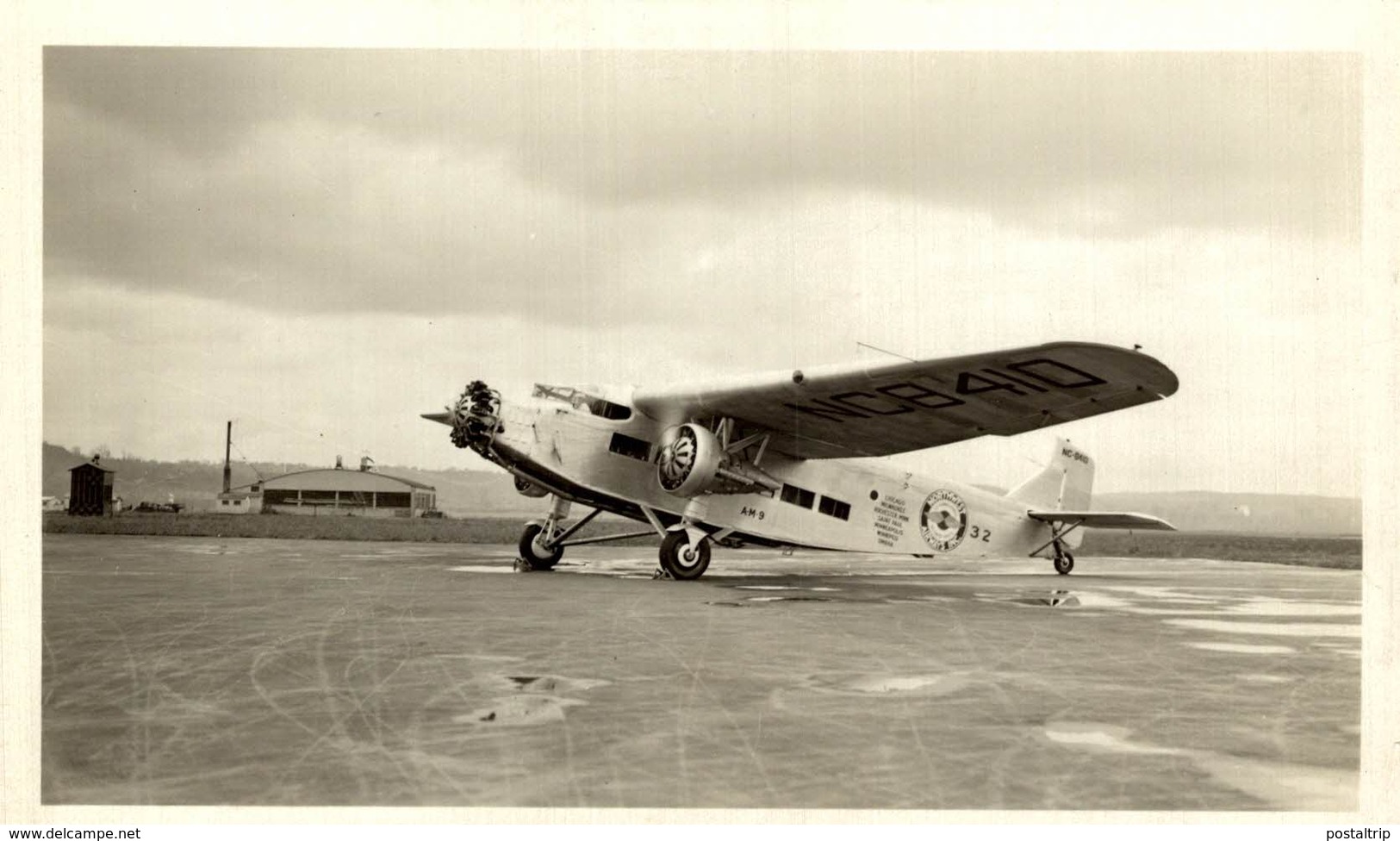 FORD TRIMOTOR   ++ 14* 9CM DE HAVILLAND  AIRCRAFT - Aviación