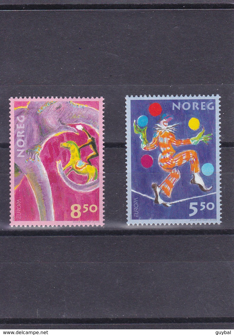 2002 - Europa Cept - Norvège - Norge - N°YT1389 Et 1390** - 2002