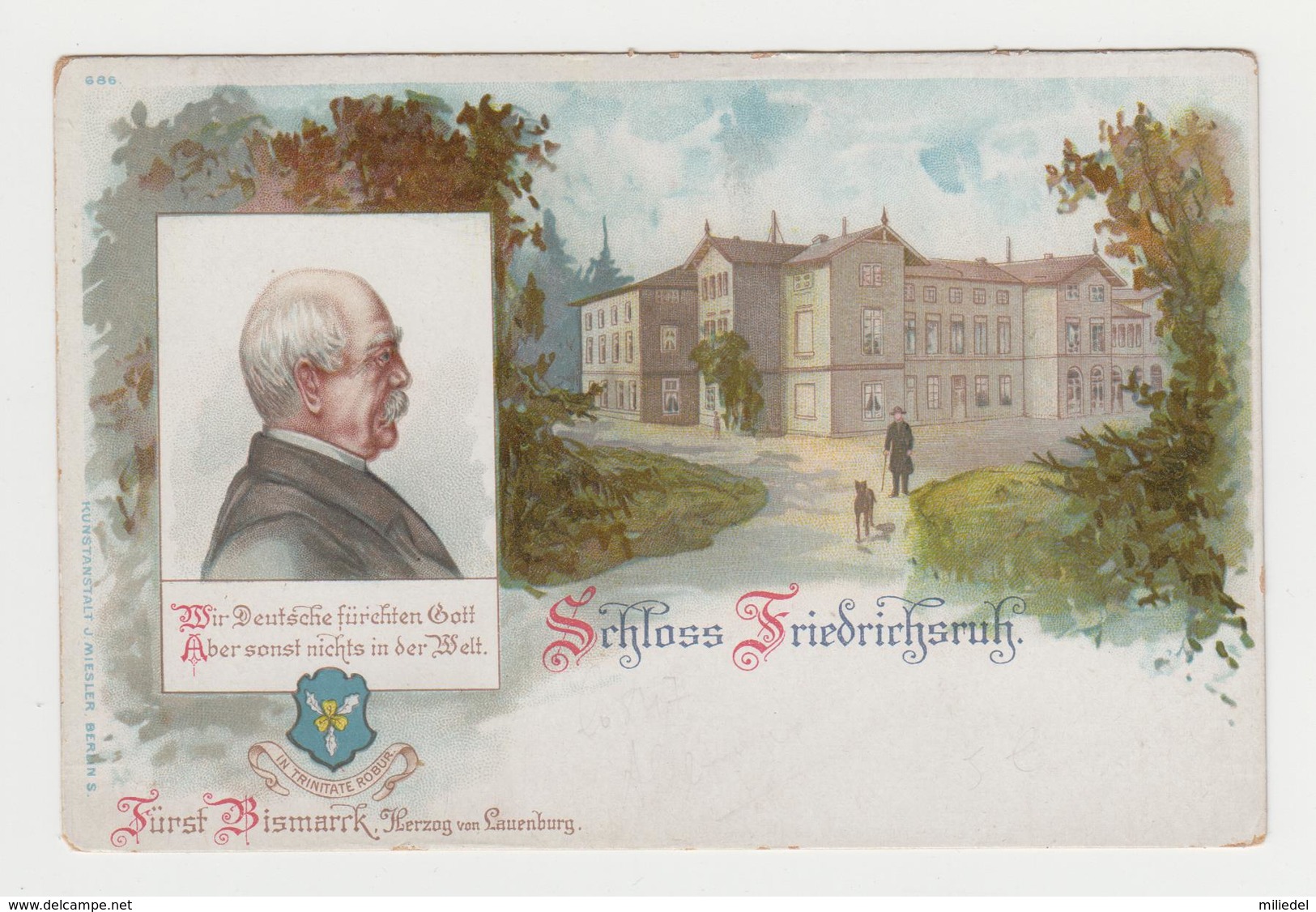 AA589 - SCHLOSS FRIEDRICHSRUH - Illustration - Friedrichsruh