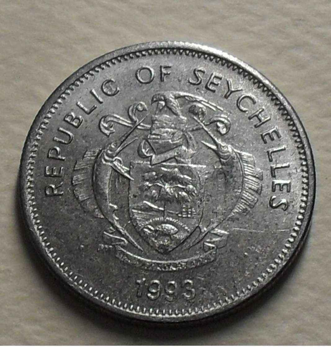 1993 - Seychelles - 25 CENTS - KM 49a - Seychelles