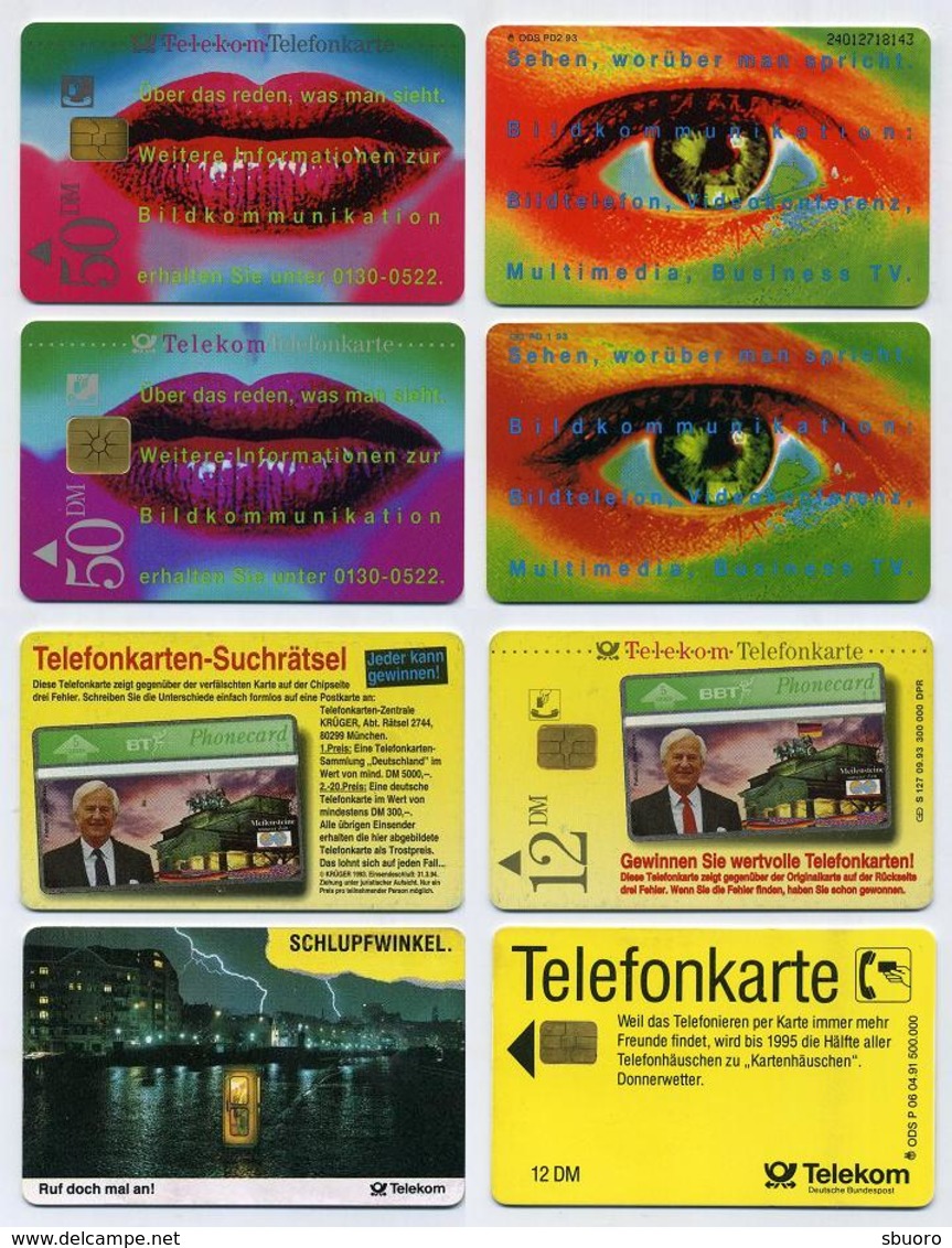 Petite Collection De 43 Télécartes Allemandes Utilisées Différentes. Voir 11 Images. Allemagne Germany Deutschland - Collections