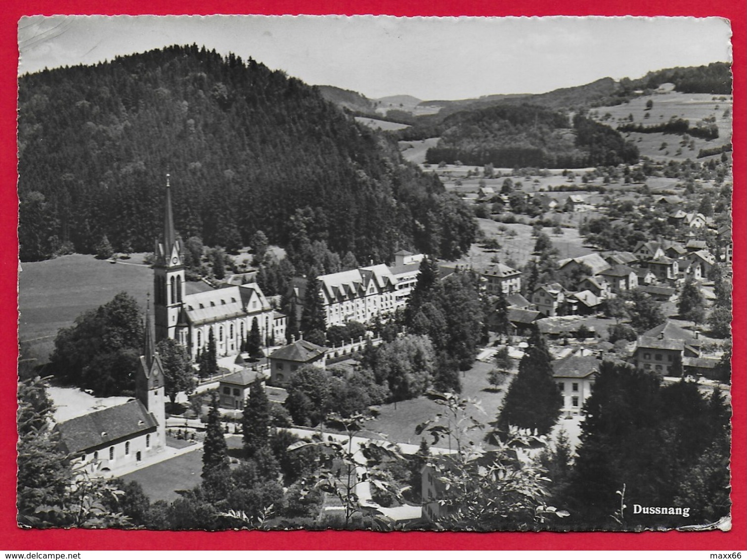 CARTOLINA VG SVIZZERA - DUSSNANG - Panorama - 10 X 15 - ANN. 1955 - Other & Unclassified