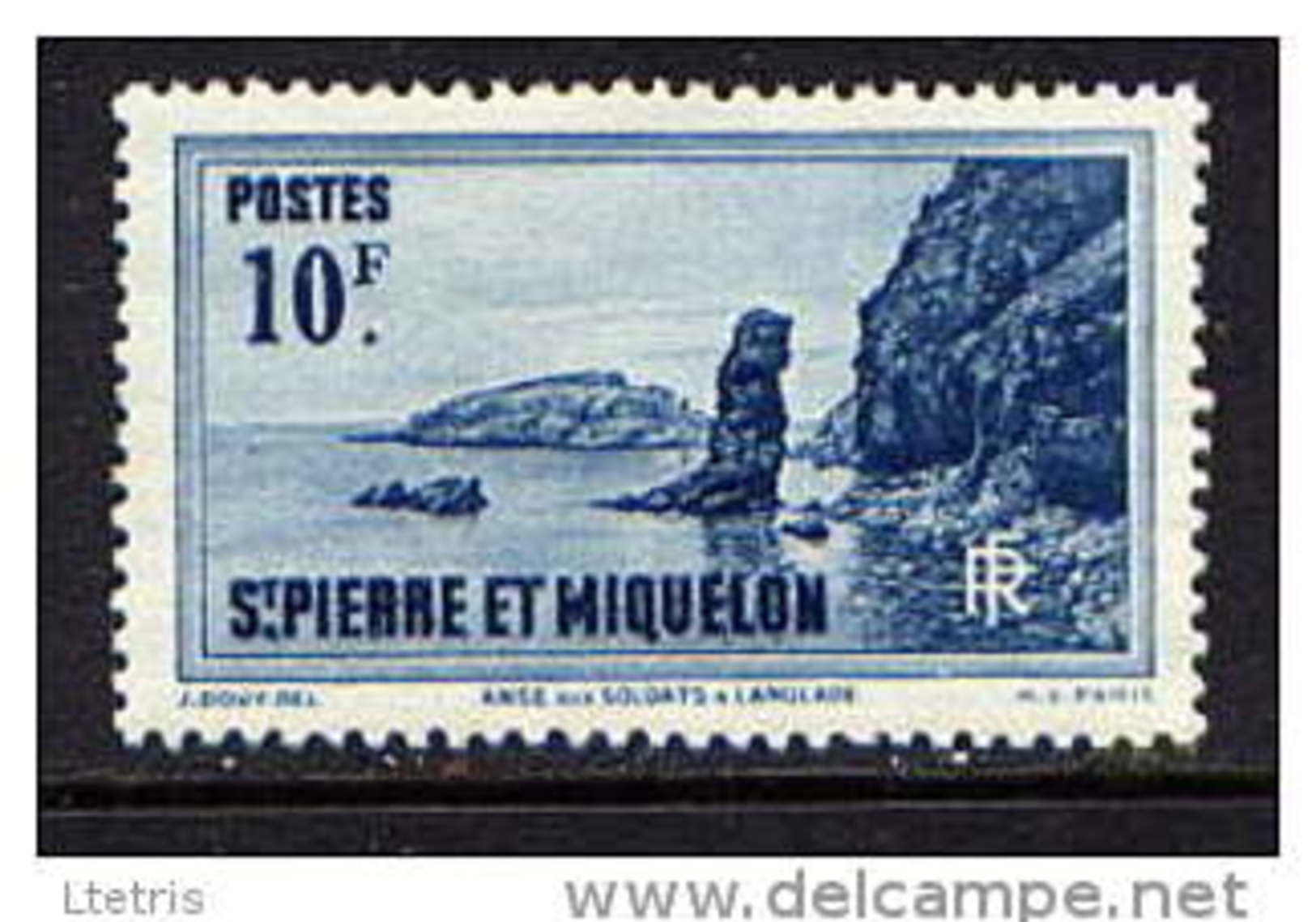 St PIERRE - N° 187** - LANGLADE - Nuevos