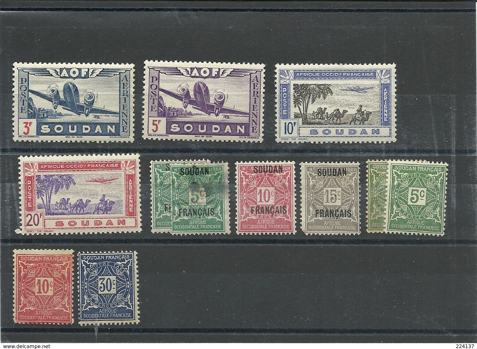 LOT SOUDAN - Collections (sans Albums)