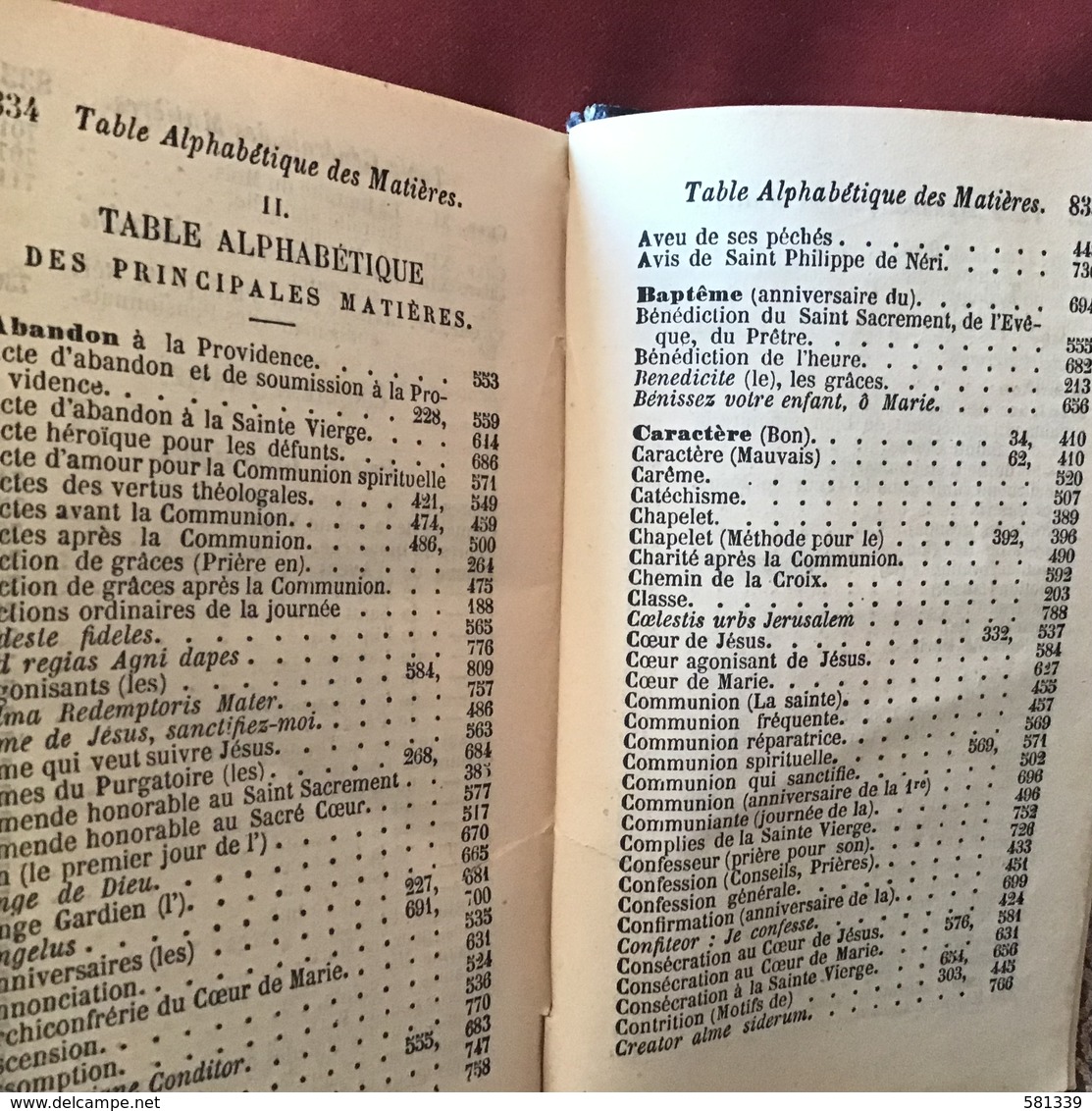 LE LIVRE DE PIETE’ DE LA JEUNE FILLE  Ed. Aubanel Avignone 1877 - 1801-1900