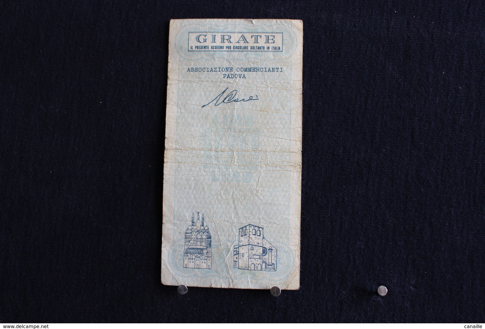 7 / Italie / 1946: Royaume / Biglietti Di Stato - La Banca Antoniana Di Padova E Trieste , 1/12/77 - Vale 100 Lire - - 100 Liras