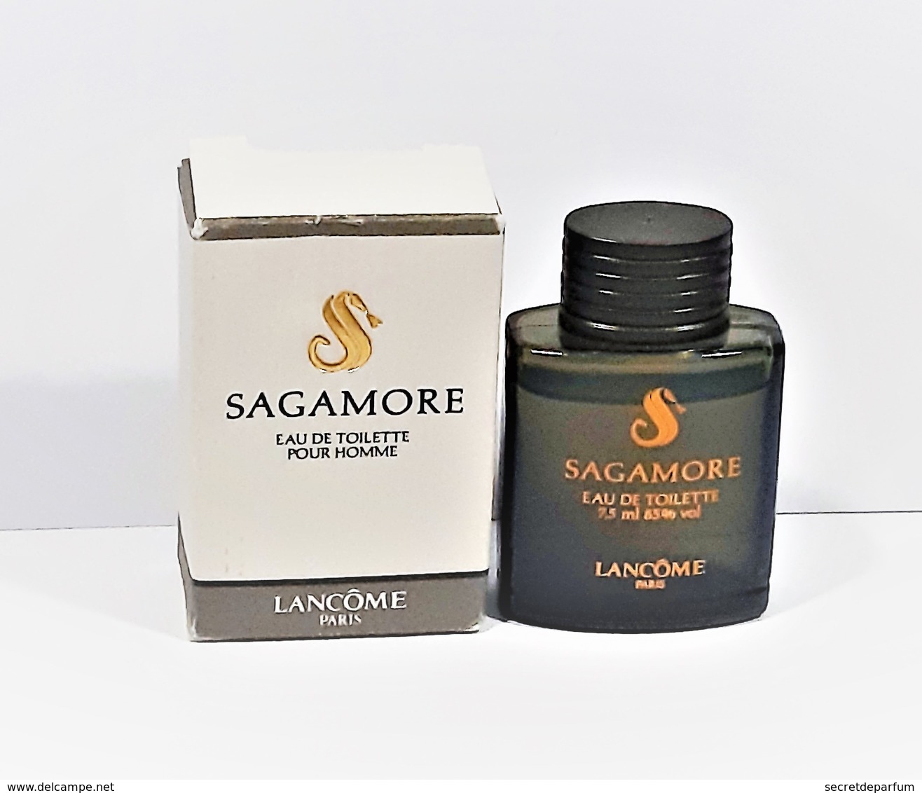 Miniatures De Parfum SAGAMORE   De LANCOME    7.5 Ml Edt  + Boite - Miniatures Men's Fragrances (in Box)