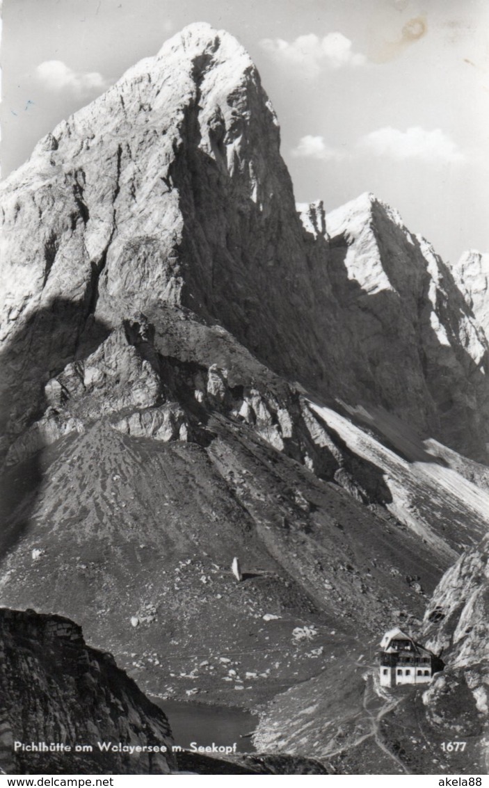 PICHLHUTTE AM WOLAYERSEE MIT SEEKOPF - LAGO DI VOLAIA CON IL MONTE CAPOLAGO - BIRNBAUM - LESACHTAL - Lesachtal