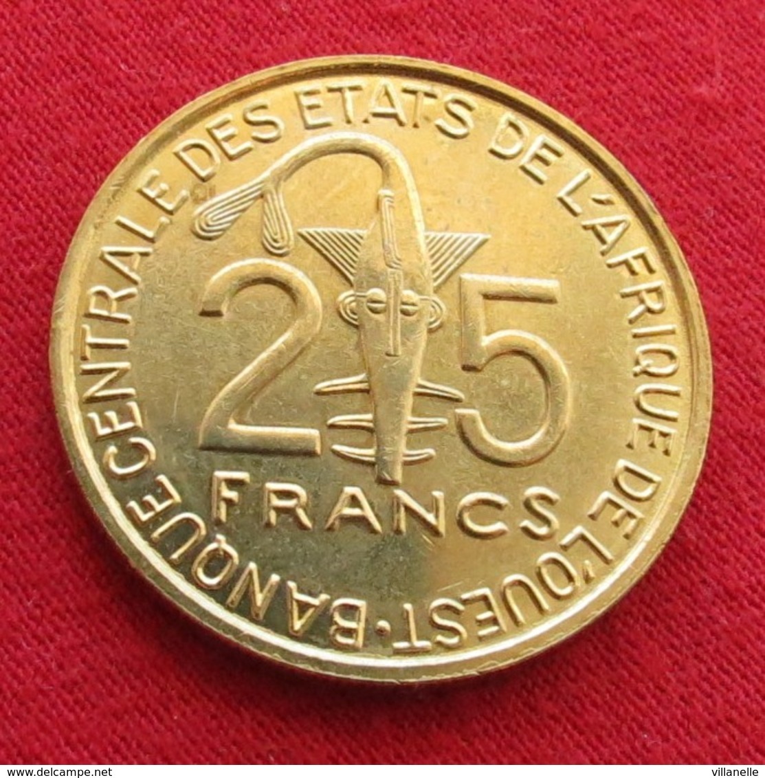 West African States 25 Francs 2008 FAO F.a.o.  Africa Afrika Afrique UNCºº - Autres – Afrique