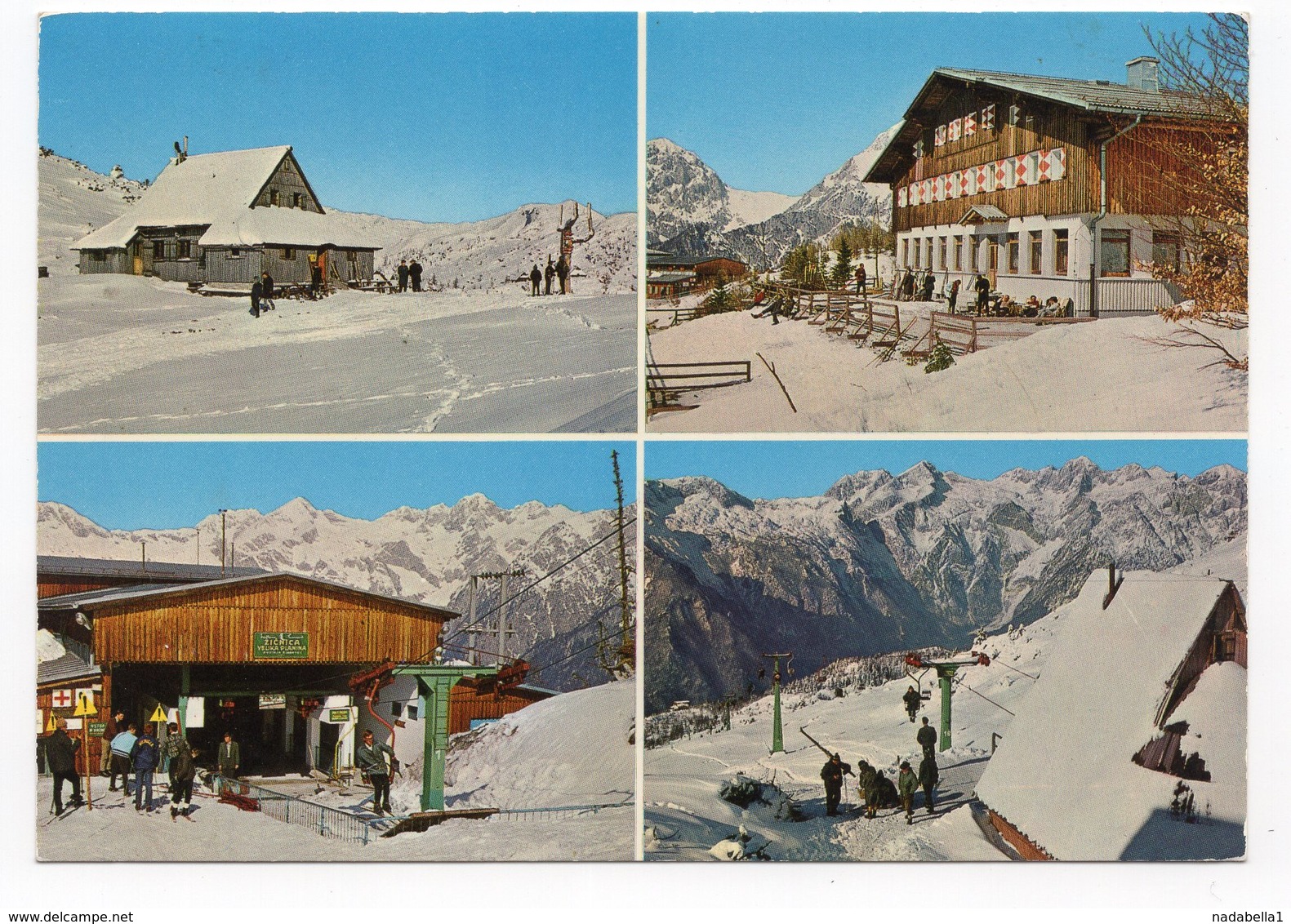 1971 YUGOSLAVIA, SLOVENIA, VELIKA PLANINA, TITO, POSTMARK KAMNIK, ILLUSTRATED POSTCARD, USED - Yugoslavia