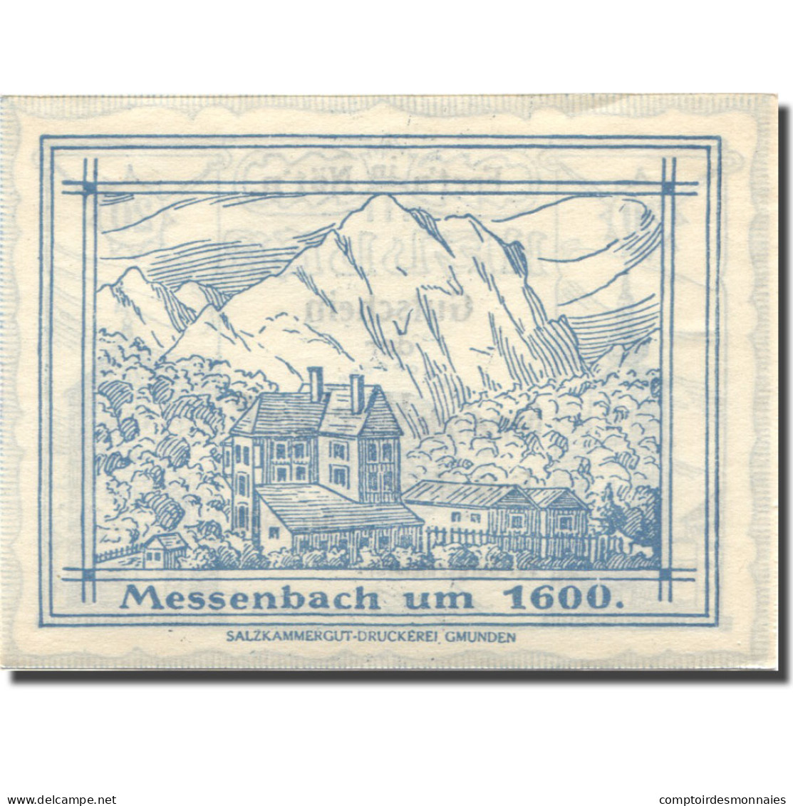 Billet, Autriche, Vorchdorf, 20 Heller, Monument 1920-12-31, SPL  Mehl:FS 1119a - Autriche