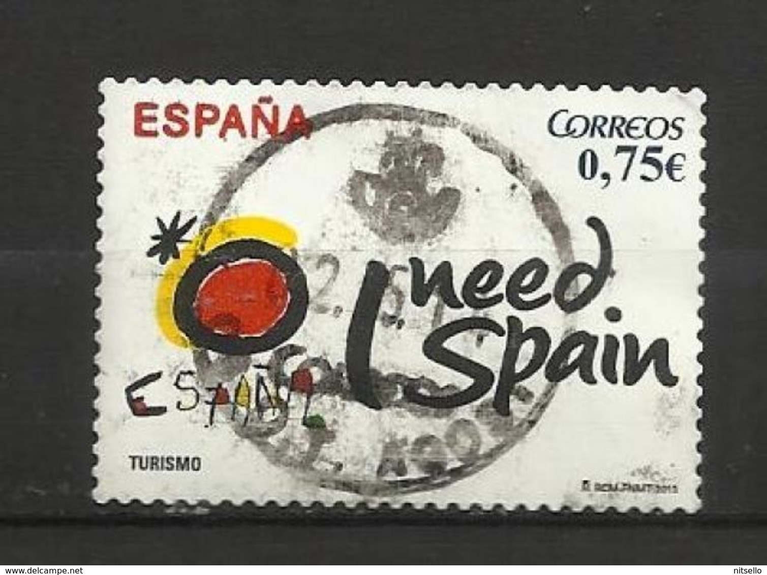 LOTE 1909  ///  ESPAÑA 2013   Nº: 4458 - Used Stamps