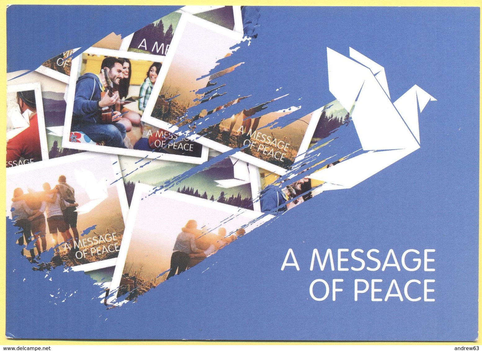 A Message Of Peace - Sleep For Peace By Hostelling International - Travel Changes The Way We See The World - Not Used - Altri & Non Classificati