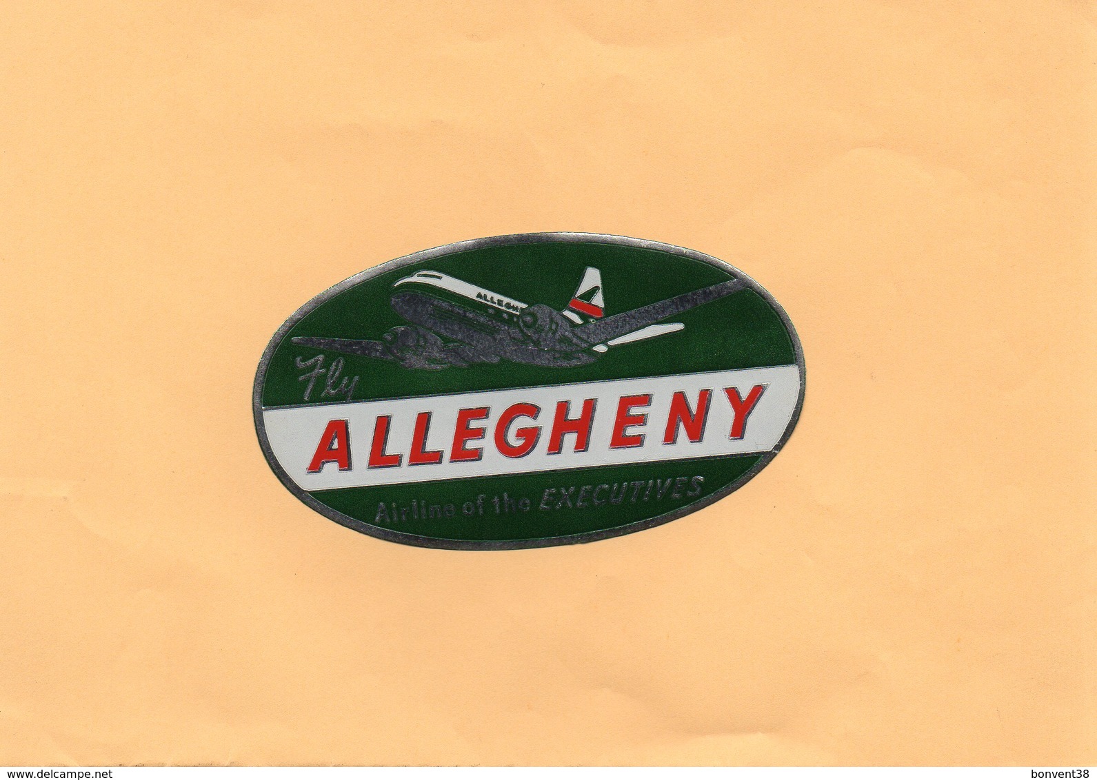 F2405 - ALLEGHENY - Airline Of The EXECUTIVES - Advertisements