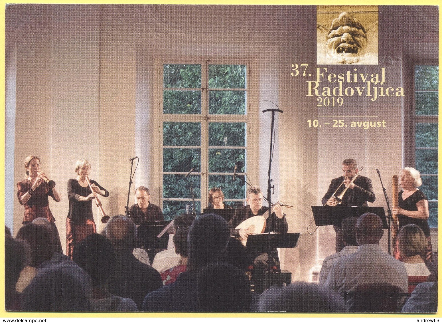 Slovenia - Slovenie - Slovenjia - 2019 - 37. Festival Radovljica 10.-25. Avgust - Musica, Music Festival - Not Sent - Slovenia