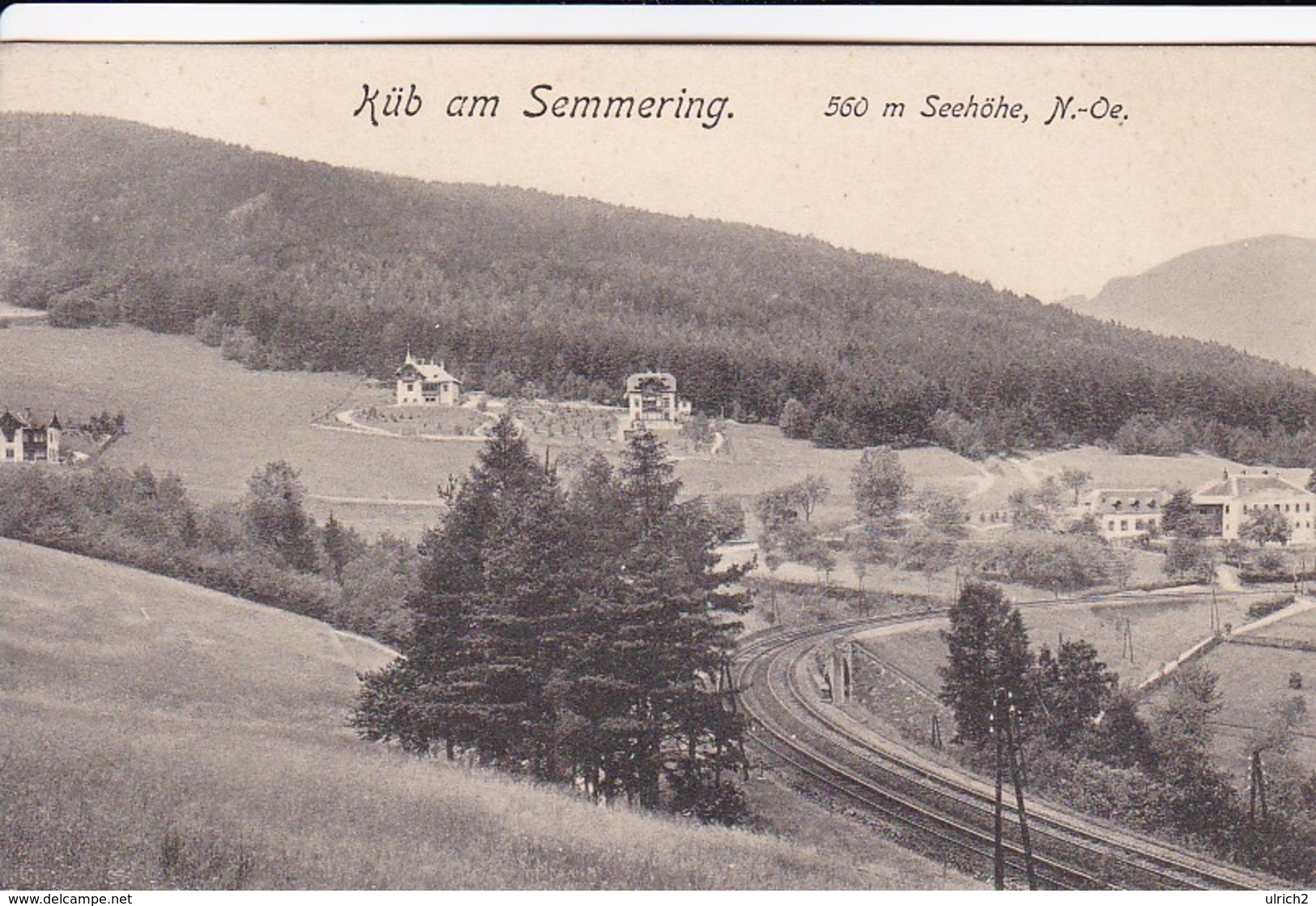 AK Küb Am Semmering - 1912 (41292) - Semmering