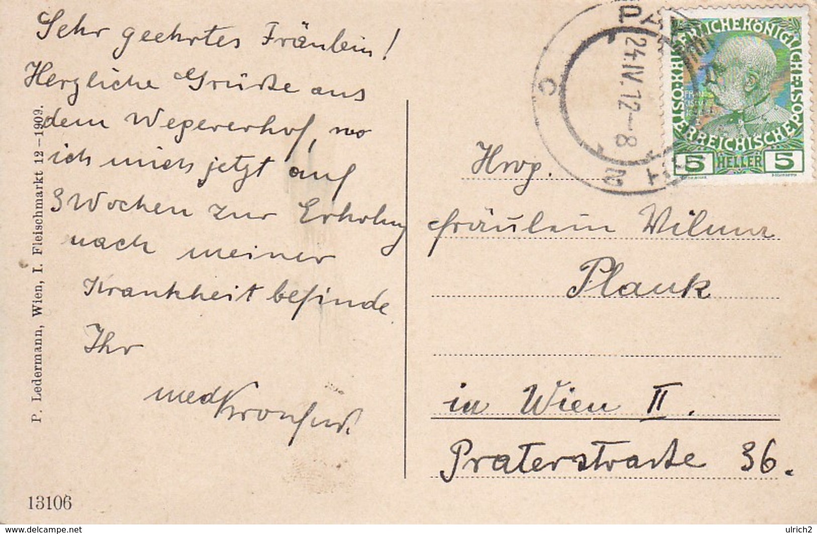 AK Küb Am Semmering - 1912 (41292) - Semmering