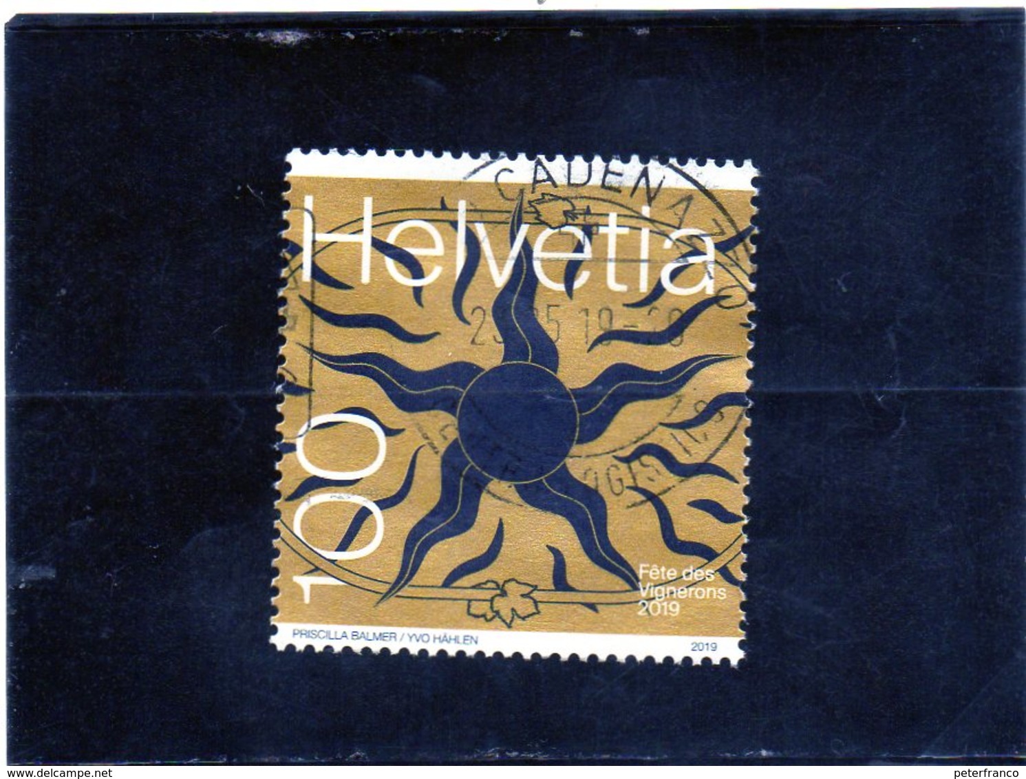 2019 Svizzera - La Festa Dei Vignaioli - Used Stamps