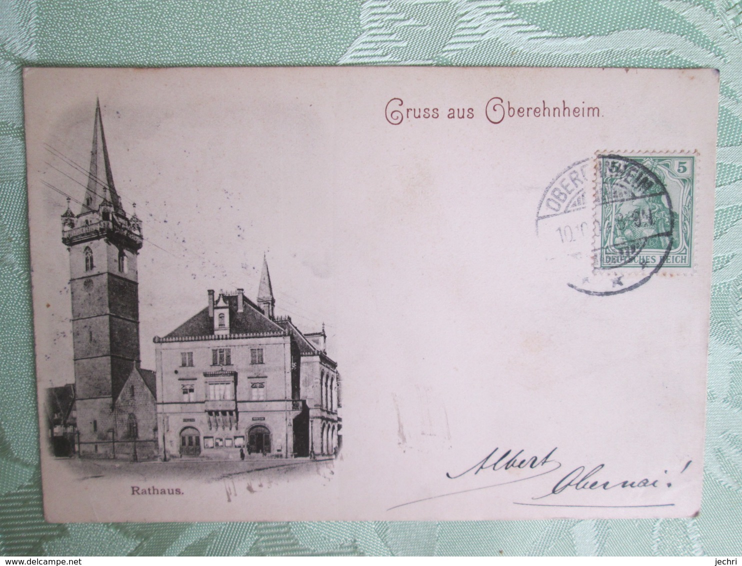 Gruss Aus Obernai . Dos 1900 - Obernai