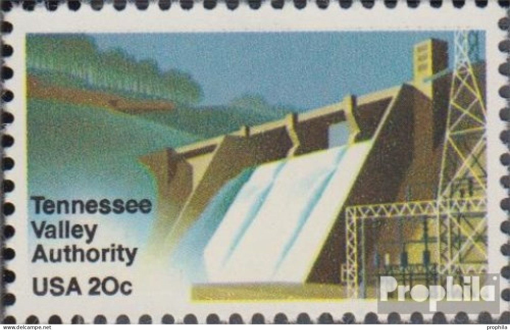 USA 1631 (kompl.Ausg.) Postfrisch 1983 Tennessee Valley - Ungebraucht