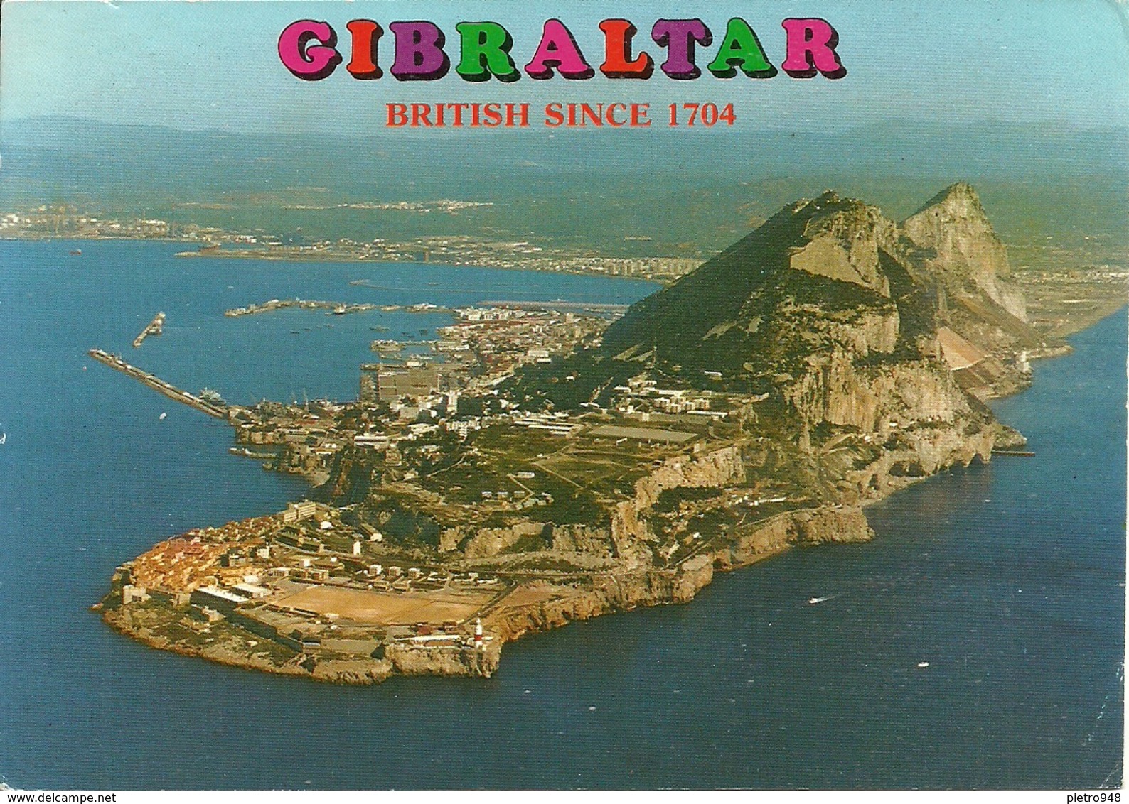 Gibilterra (Gibraltar, UK) Aerial View, Vue Aerienne, Veduta Aerea, Luftansicht - Gibilterra