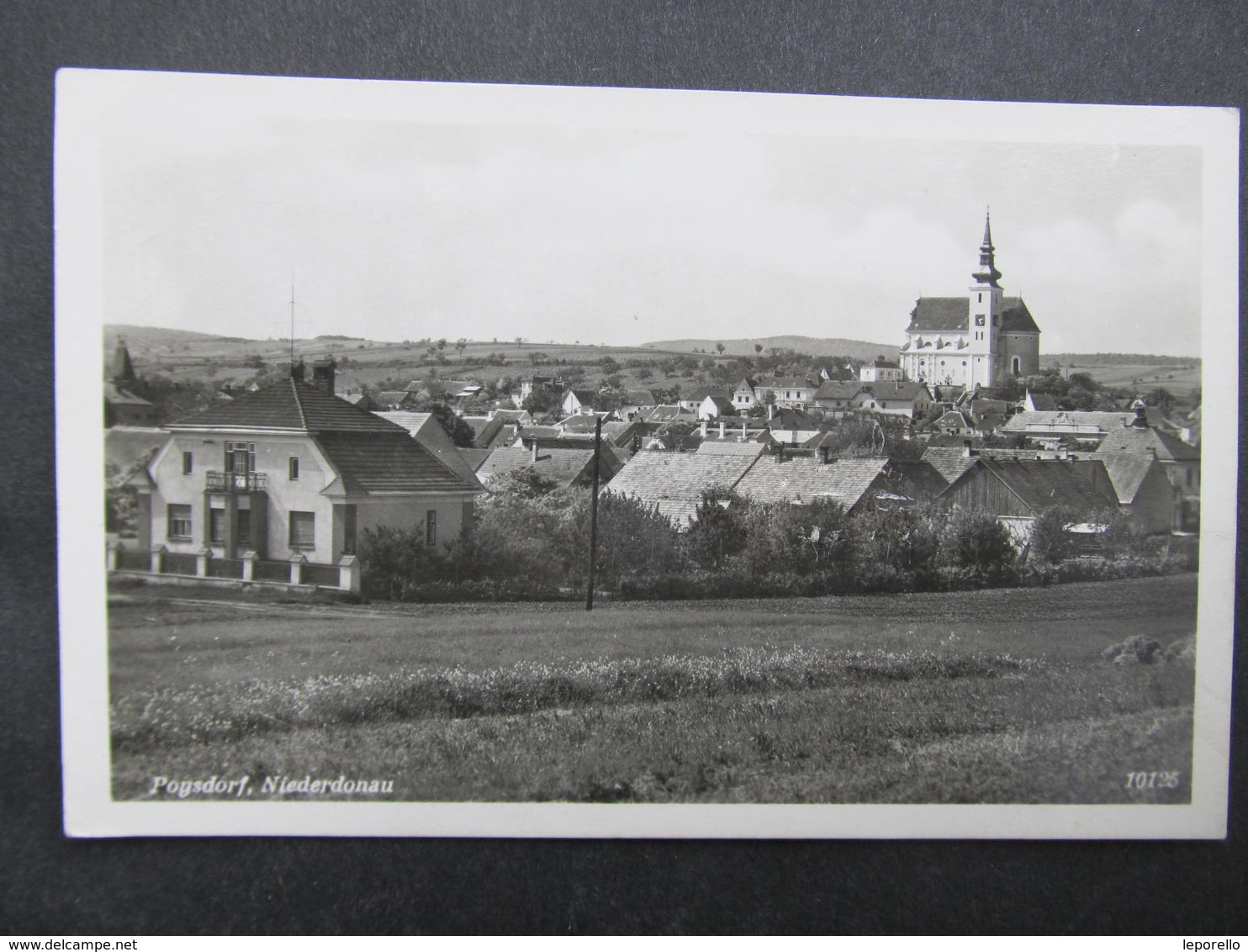 AK POYSDORF B. Mistelbach  Feldpost 1940  // D*38586 - Poysdorf