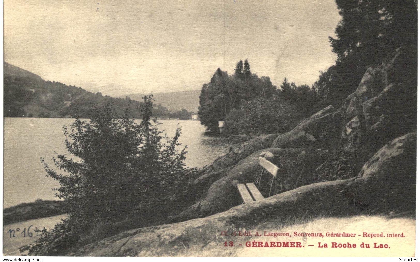Gérardmer     La Roche Du Lac - Gerardmer