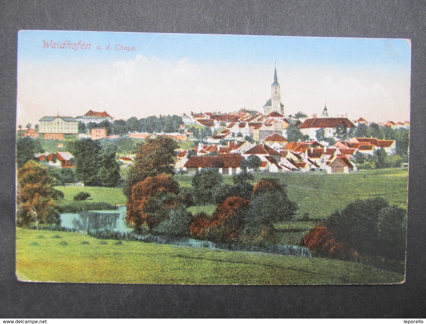 AK WAIDHOFEN A.d.Thaya 1918 // D*38590 - Waidhofen An Der Thaya