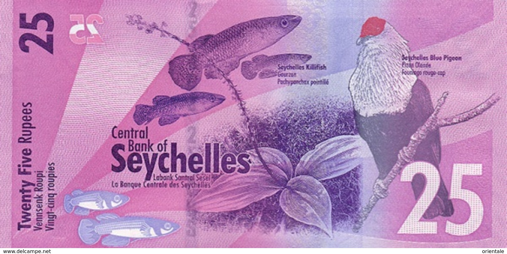 SEYCHELLES P. 48 25 R 2016 UNC - Seychellen