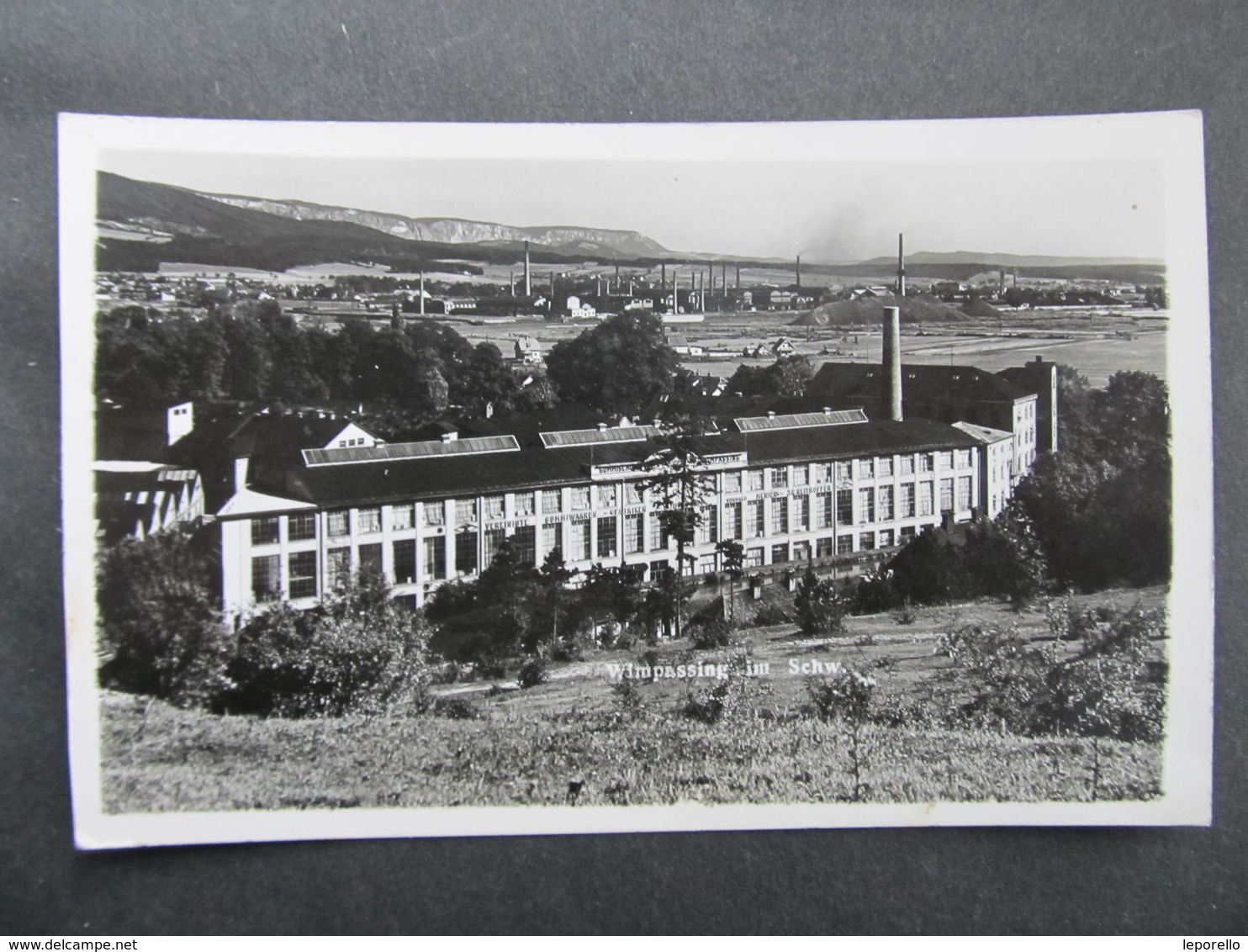 AK WIMPASSING Im Schwarzatale Fabrik Ca.1940// D*38607 - Neunkirchen