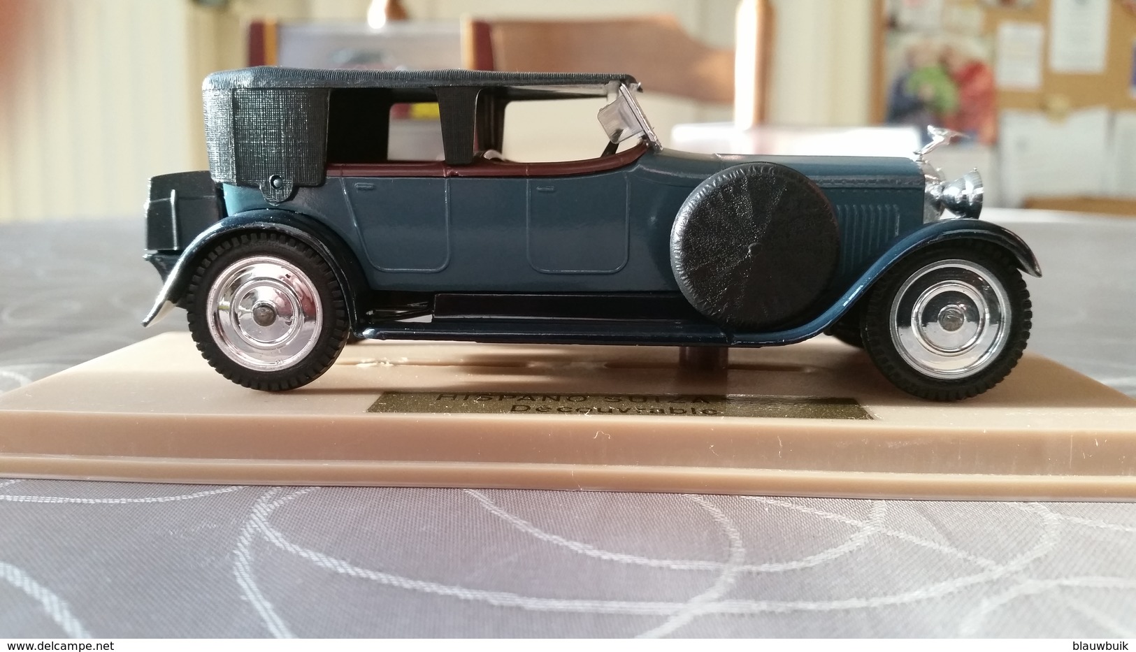 Solido Hispano Suiza  Cabriolet Soft-top Close 1926 1/43 Mib - Solido