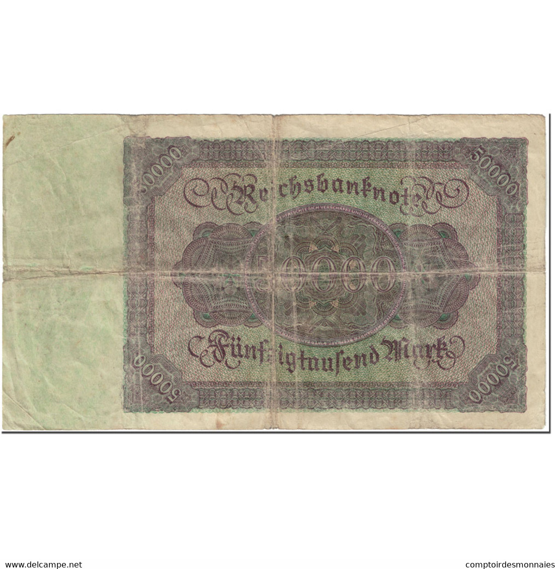 Billet, Allemagne, 50,000 Mark, 1922, 1922-11-19, KM:80, TB - 50000 Mark