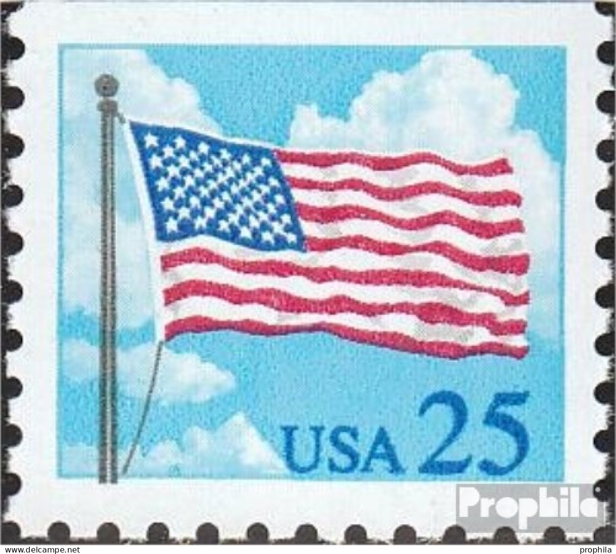 USA 1976Do (kompl.Ausg.) Postfrisch 1988 Flagge Und Wolken - Ungebraucht