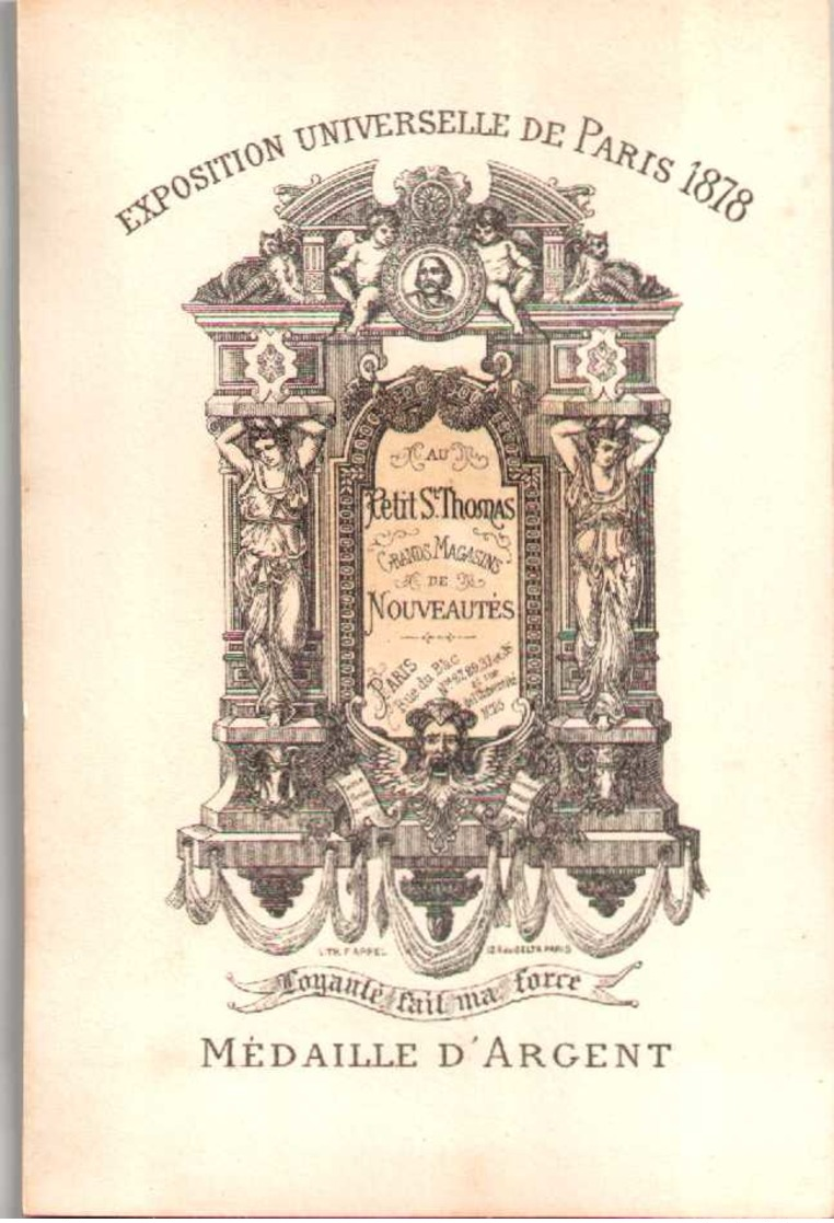 Chromo AU PETIT SAINT THOMAS - Thème : Enfant Et Fruit : CERISES - Scans Recto-verso - Autres & Non Classés