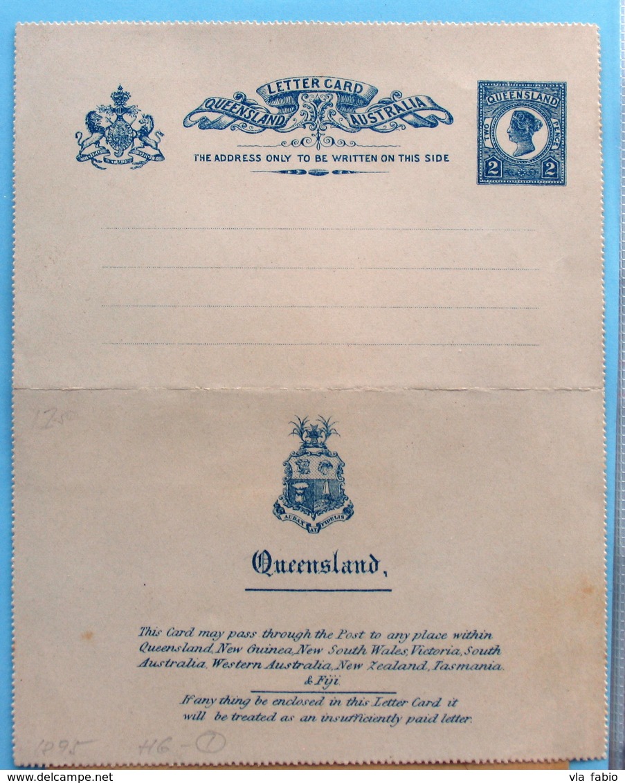 Australia > 1860-1909 Queensland > Q V Leter Card - Covers & Documents