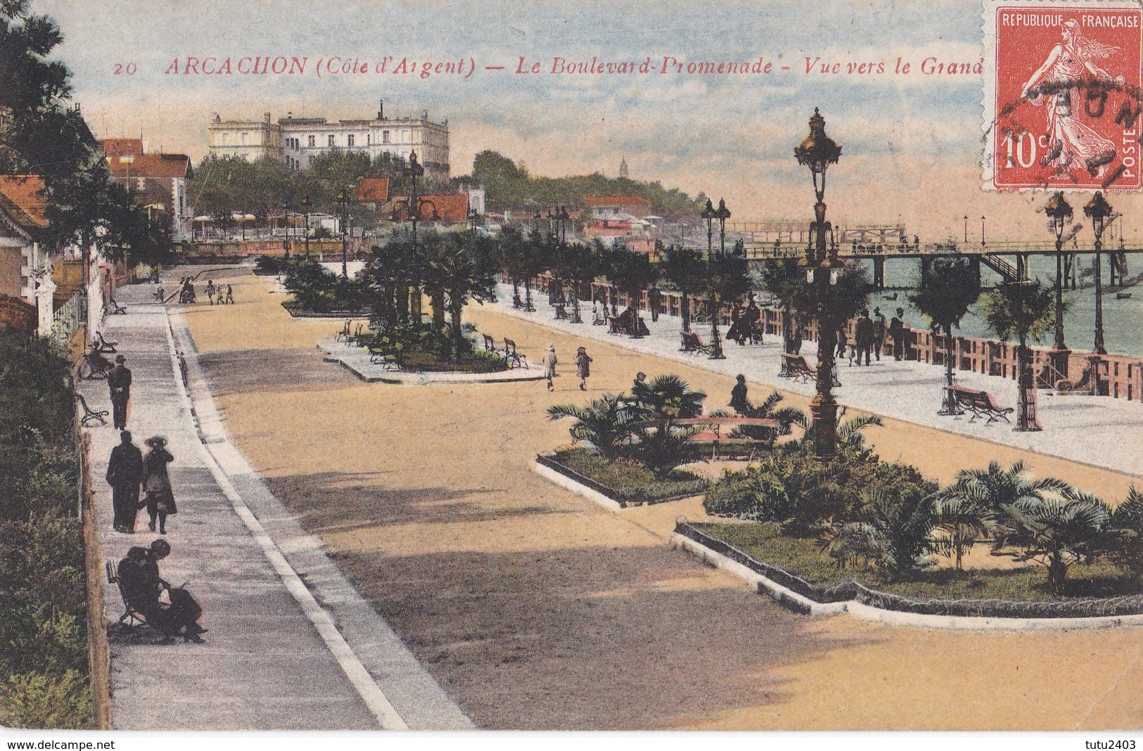 20 ARCACHON                                   Le Boulevard Promenade - Arcachon