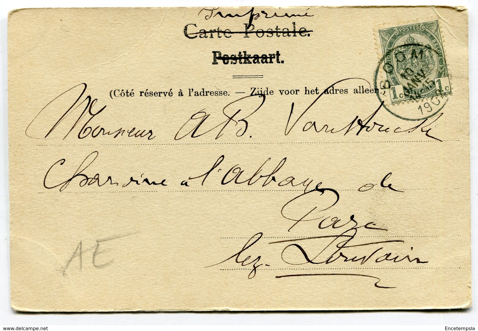 CPA - Carte Postale - Belgique - Souvenir De Boom - L'Eglise - 1902 (C8700) - Boom