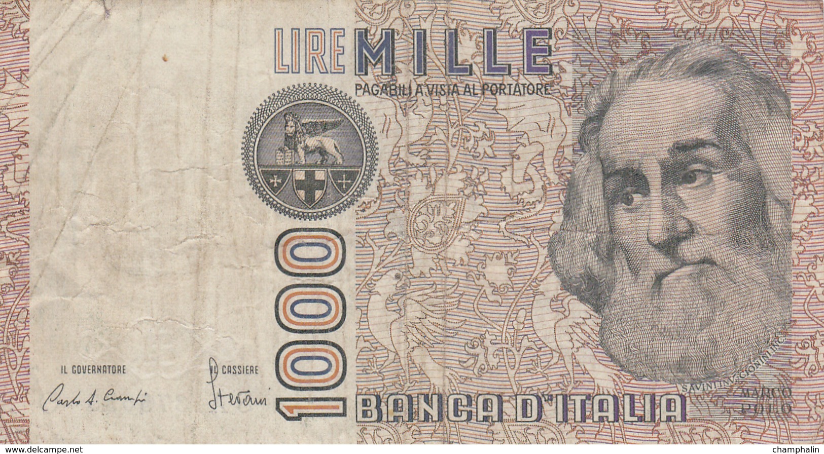 Italie - Billet De 1000 Lire - 6 Juin 1982 - Marco Polo - 1000 Lire