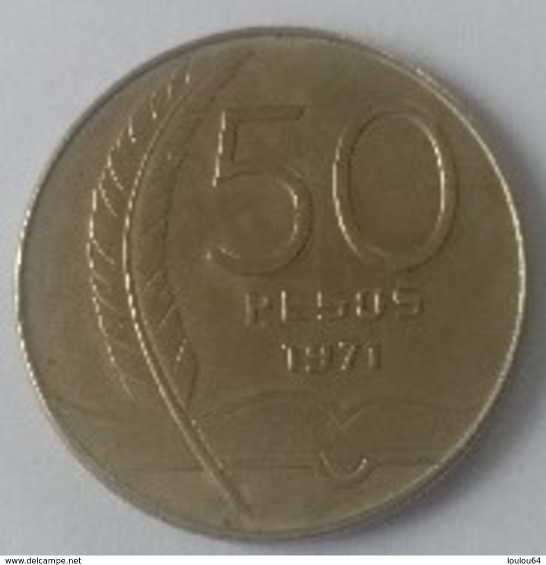 URUGUAY - 50 Pesos 1971 - RODO 1871-1917 - - Uruguay