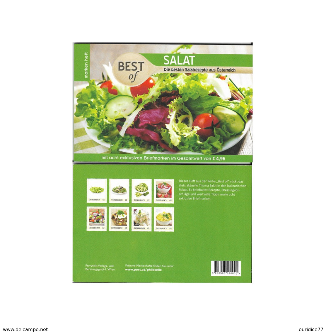 Austria 2014 - Best Of Salat (Markenheft) - Alimentación