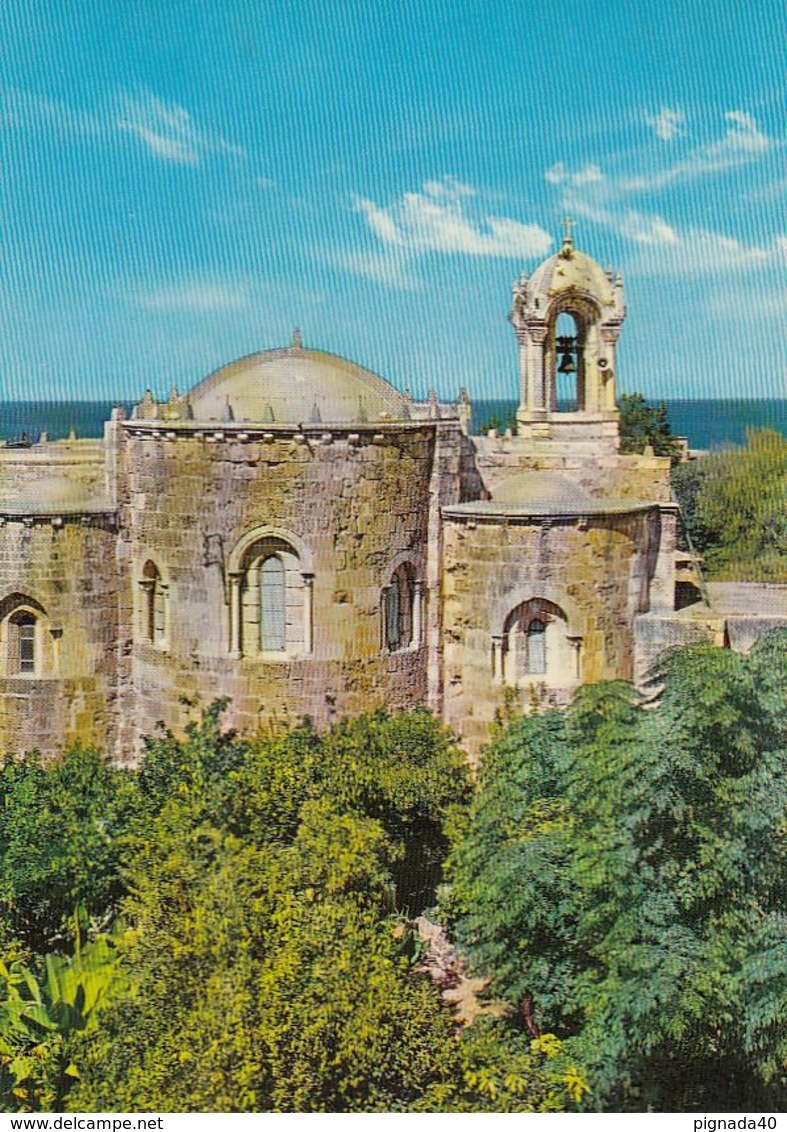 Cp , LIBAN , BYBLOS , L'Église St. Jean-Baptiste-des-Croisés - Lebanon
