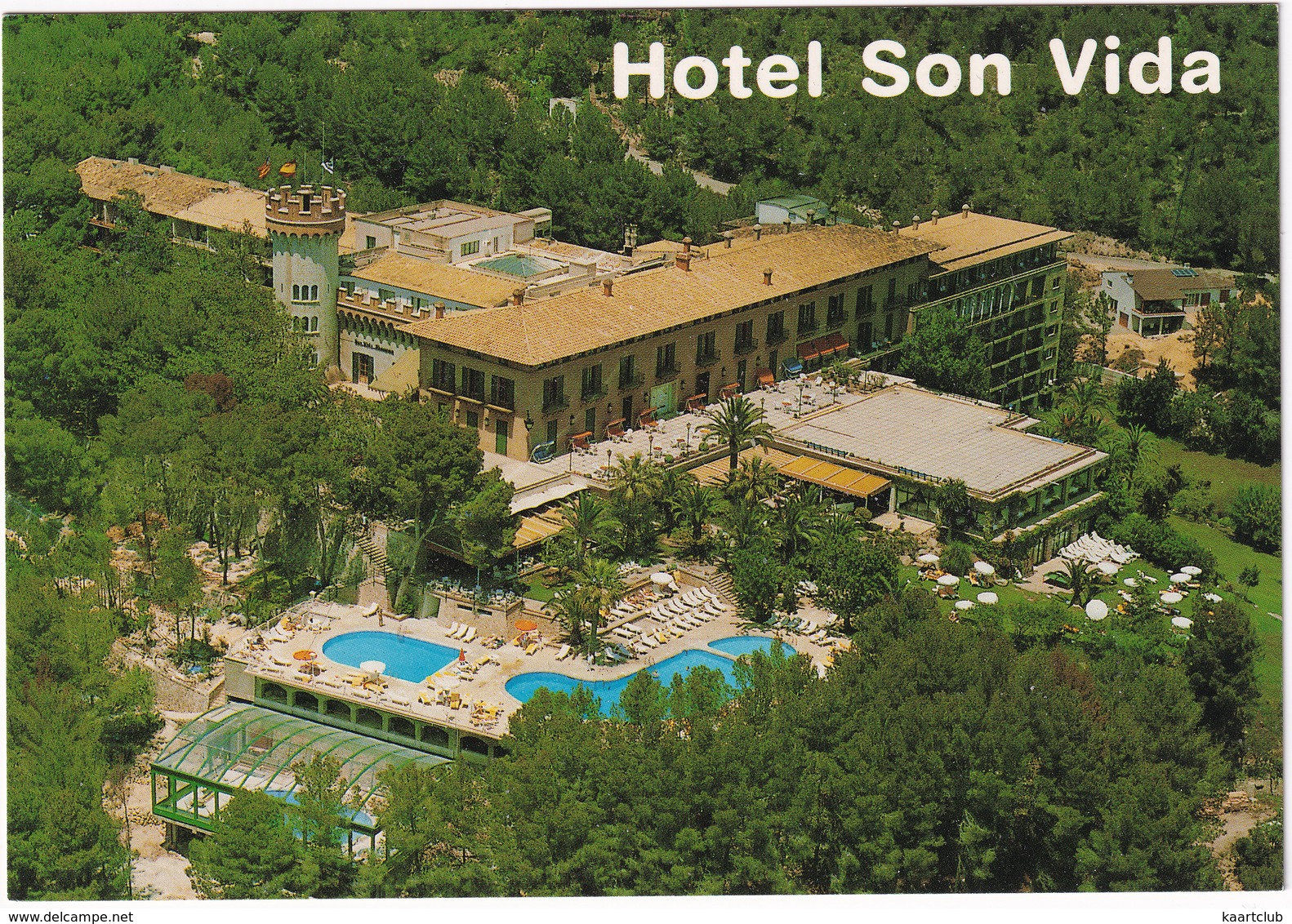 Palma De Mallorca: Hotel 'Son Vida' - Piscina / Swimming-pool - (Espana/Spain) - Mallorca