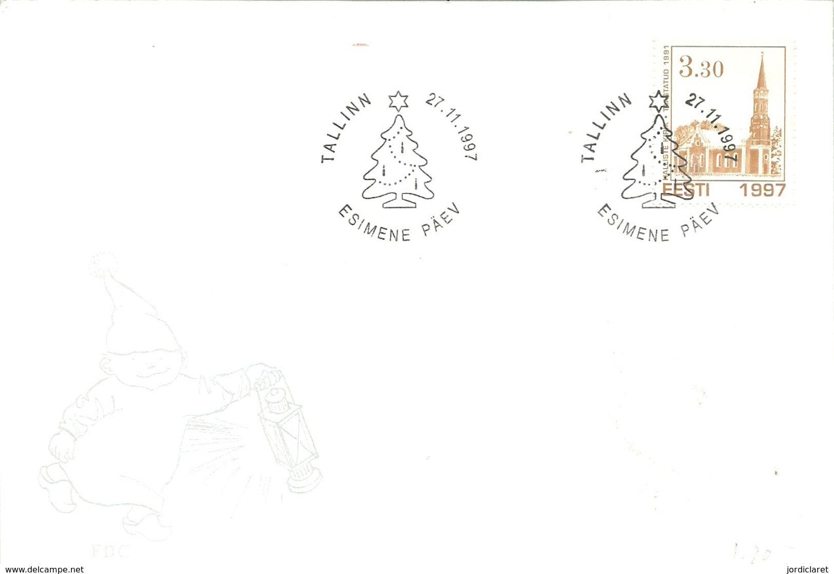 FDC 1997 - Estonia