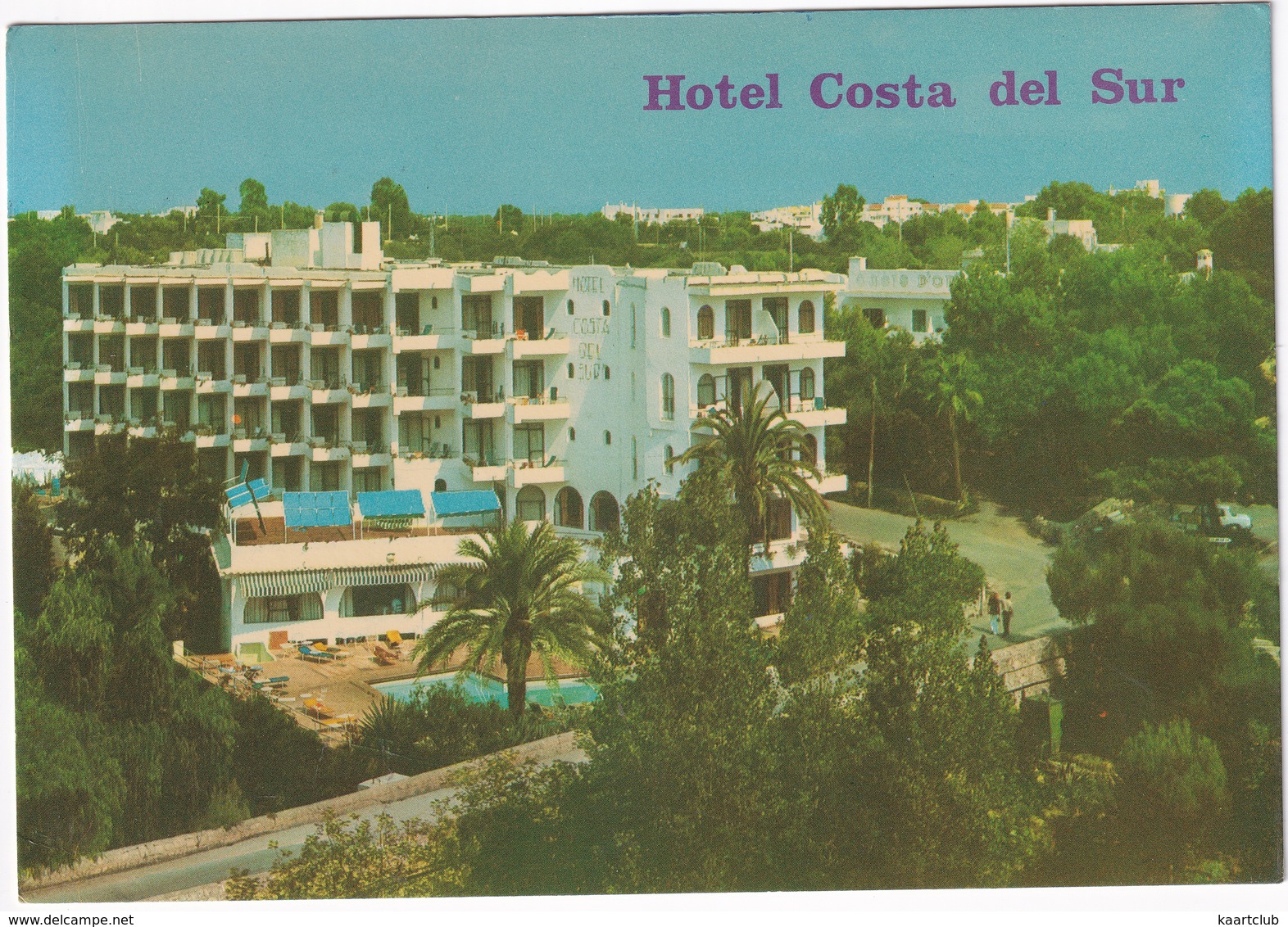 Mallorca - Cala D'Or : Hotel 'Costa Del Sur'  - Piscina / Swimming-pool - (Espana/Spain) - Mallorca