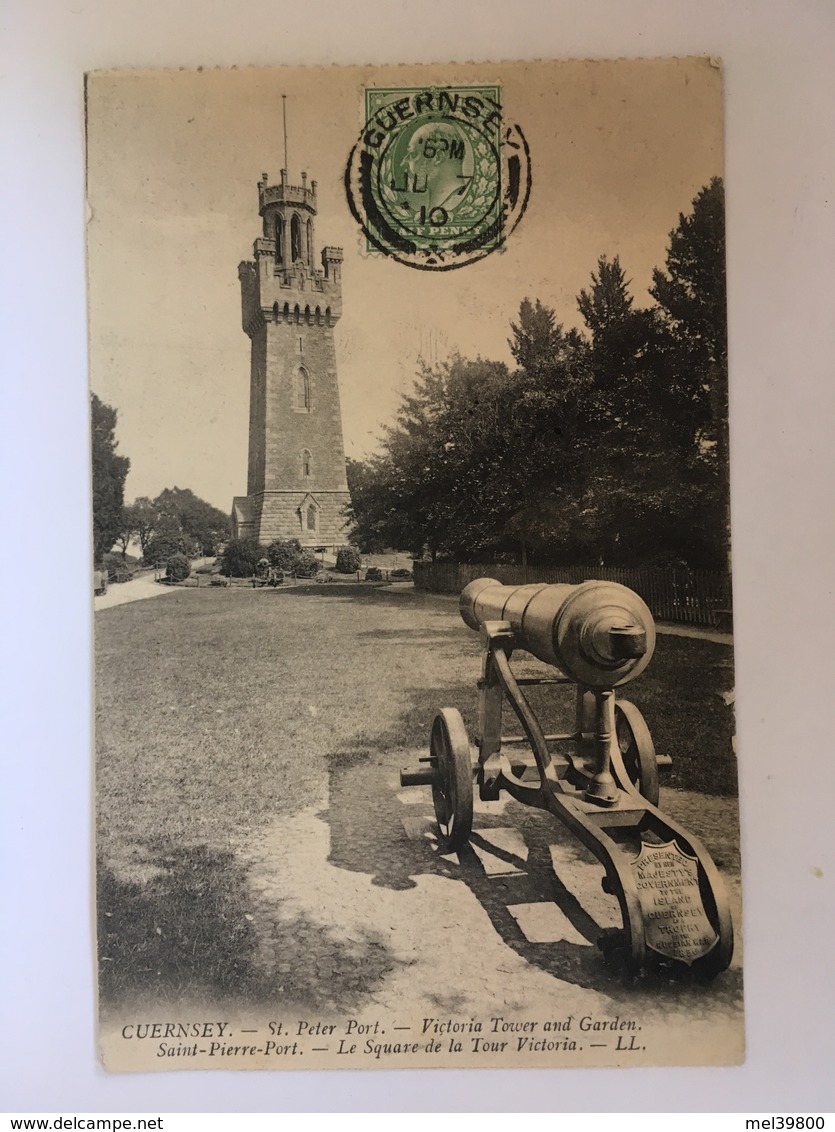 Cuernsey - St Peter Port - Victoria Tower And Garden - Guernsey