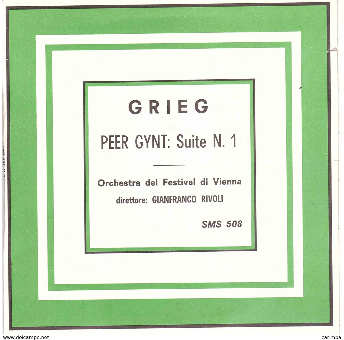 GRIEG PEER GYNT SUITE N°1 - Clásica