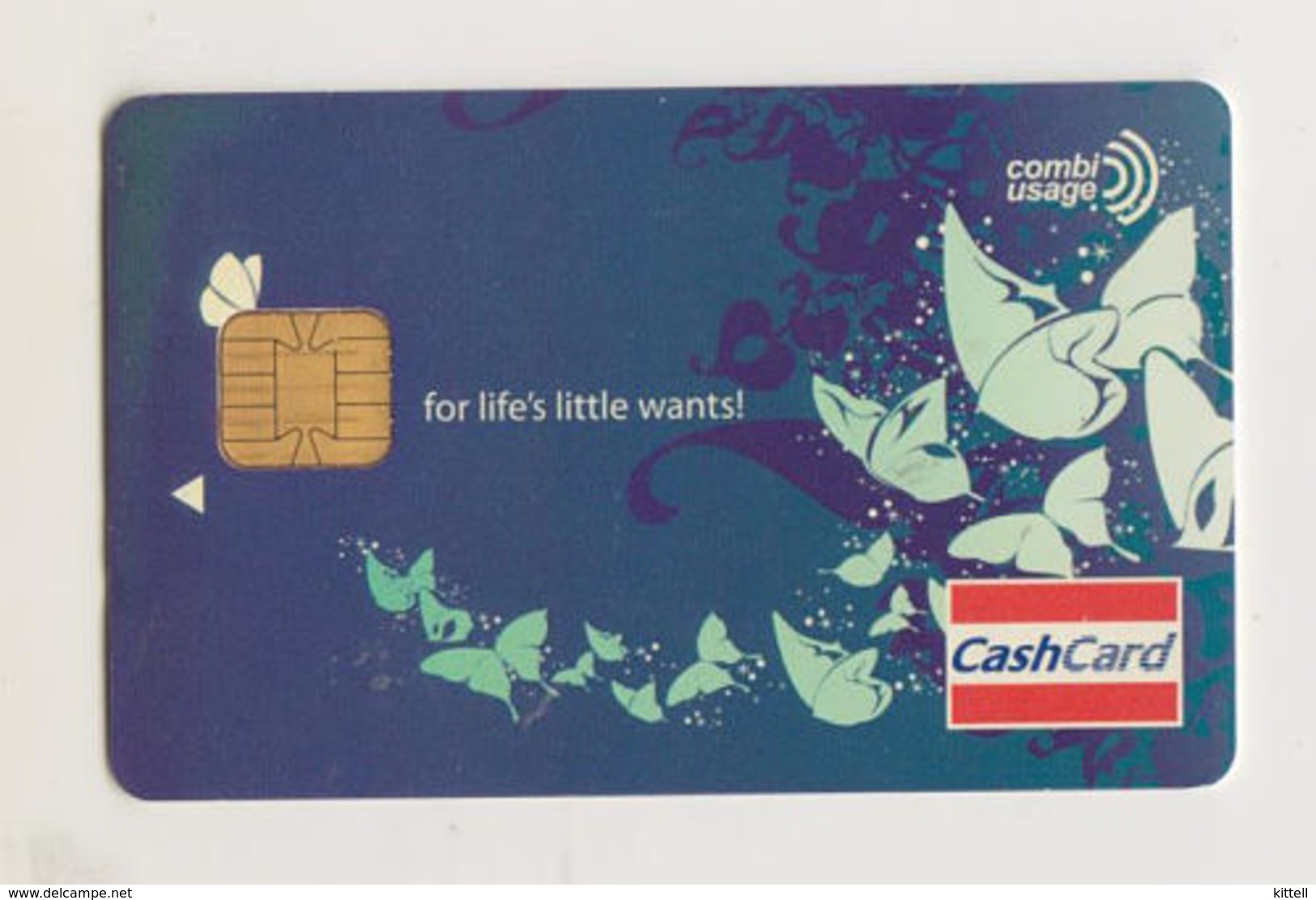 Singapore Old Cash Card Chip Cashcard Used - Autres & Non Classés