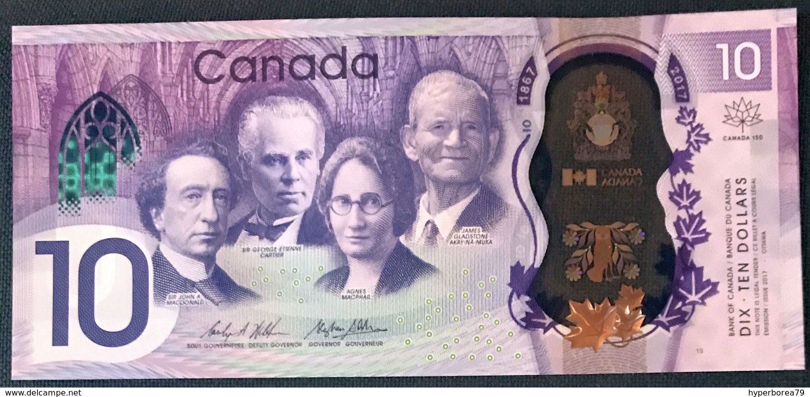 Canada P 112 - 10 Dollars 2017 Commemorative - UNC - Canada