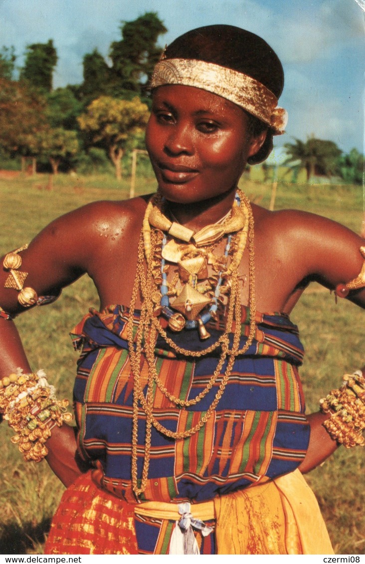 Ghana - Adowa Dancer - Woman - Femme - Ghana - Gold Coast