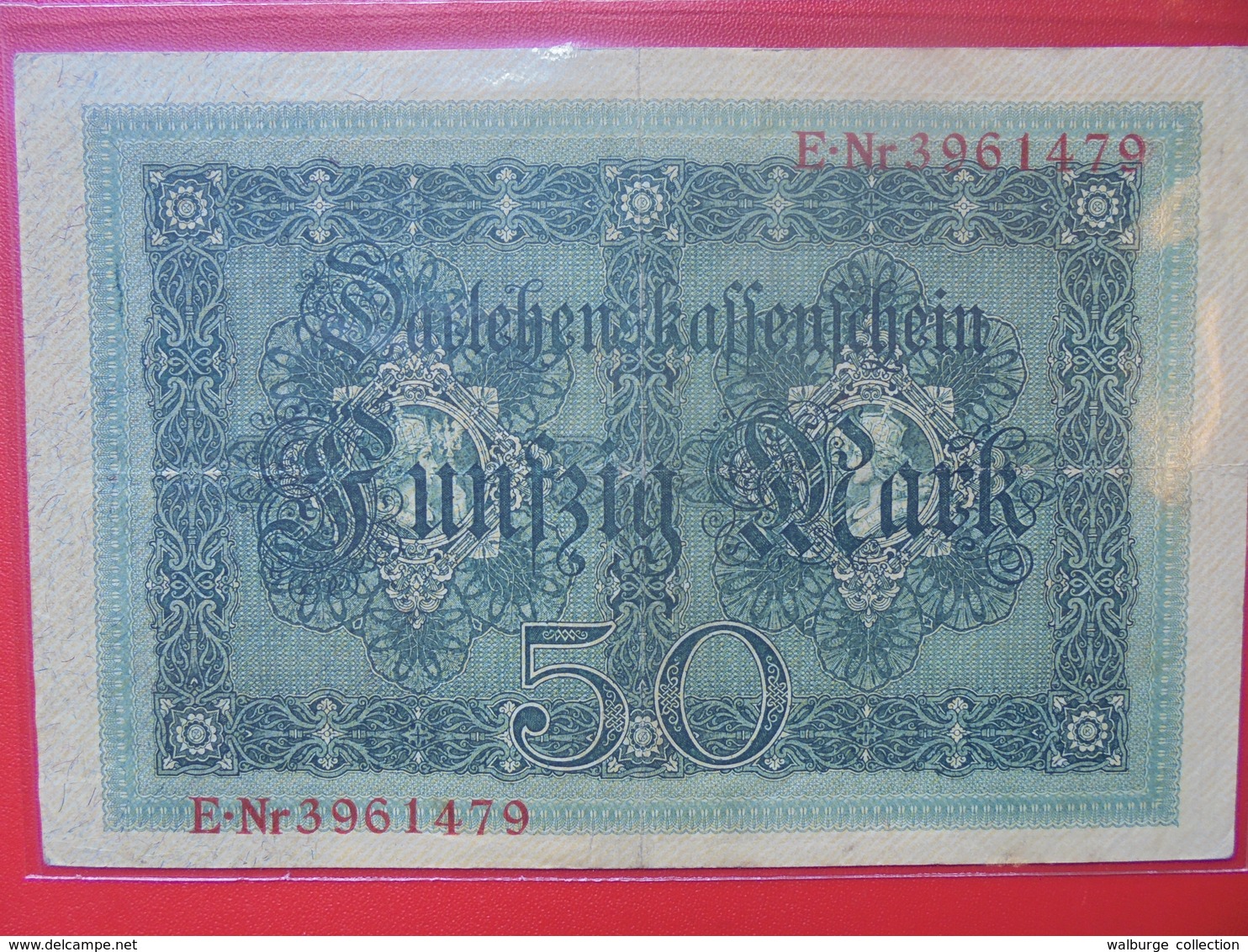 Darlehnskassenschein :50 MARK 1914 CIRCULER - 50 Mark